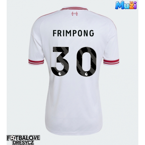 Liverpool Jeremie Frimpong #30 Venkovní Dres 2026-27 Krátký Rukáv Liverpool Jeremie Frimpong #30 Venkovní Dres 2026-27 Krátký Rukáv